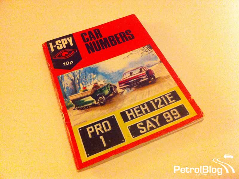 I Spy Car Numbers book