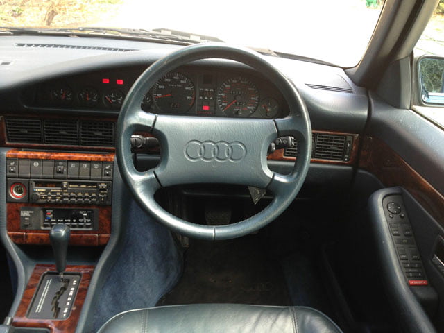 Interior of Audi V8