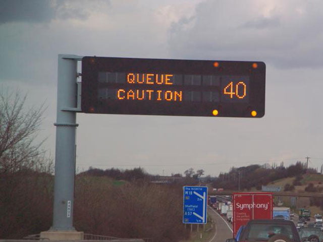 Motorway Electronic Signs