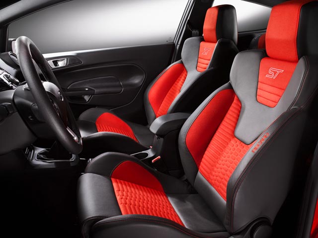 Interior of Ford Fiesta ST (ST2)