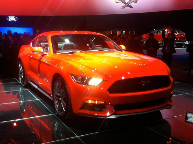 New Ford Mustang in Barcelona
