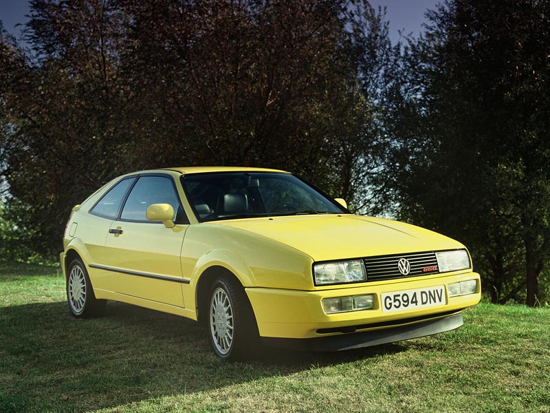 VW Corrado G60 yellow
