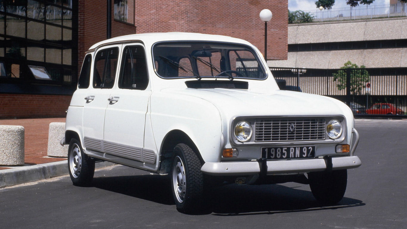 1984 Renault 4 in white