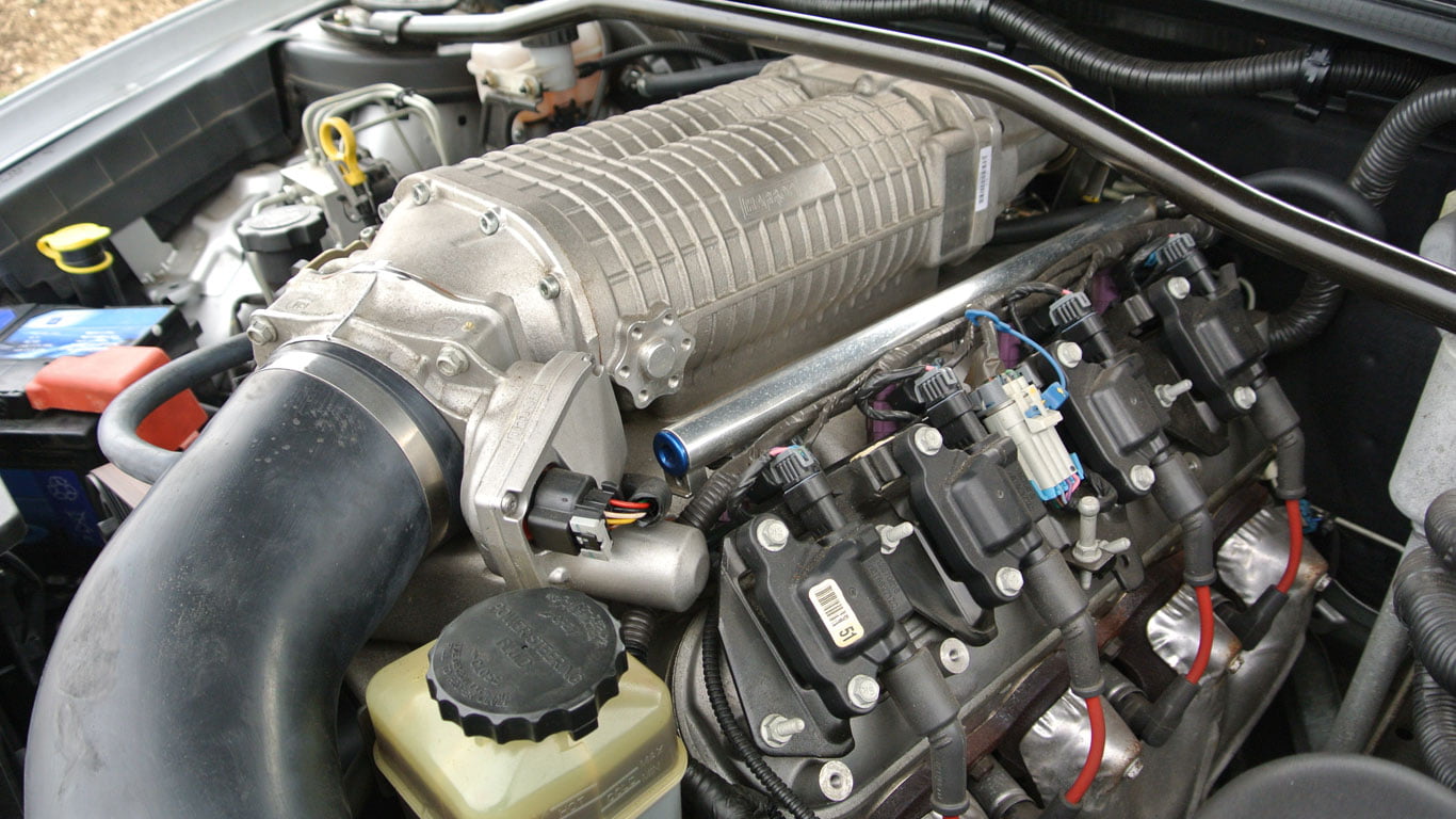 Vauxhall Monaro VXR engine
