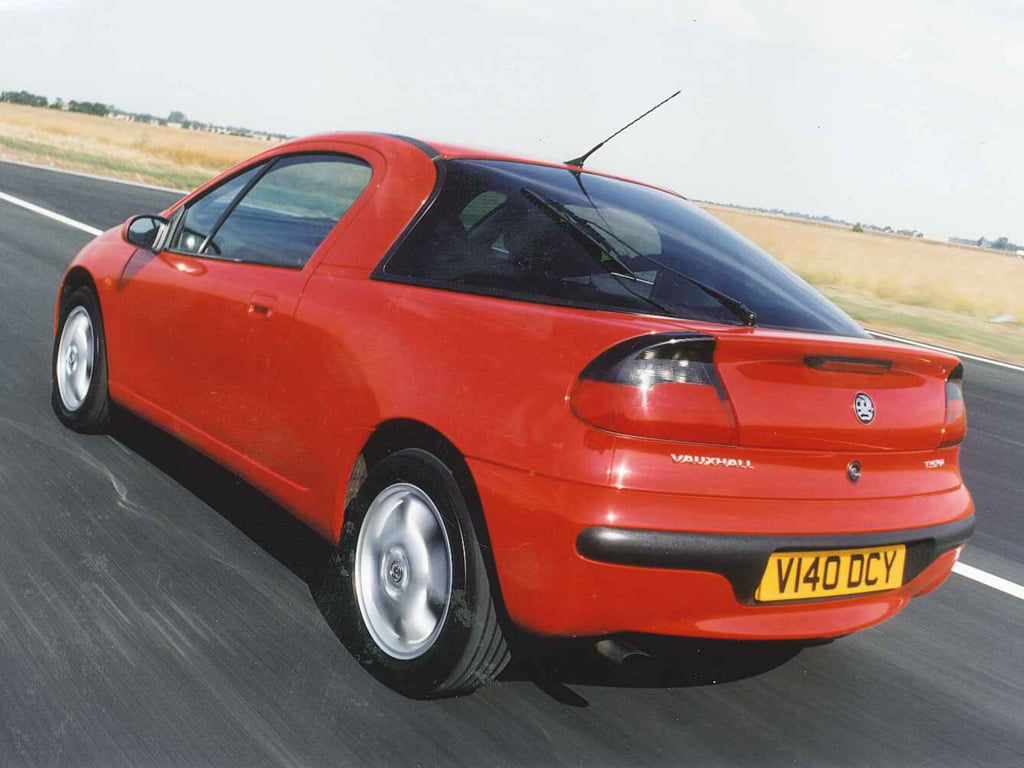 Red Vauxhall Tigra