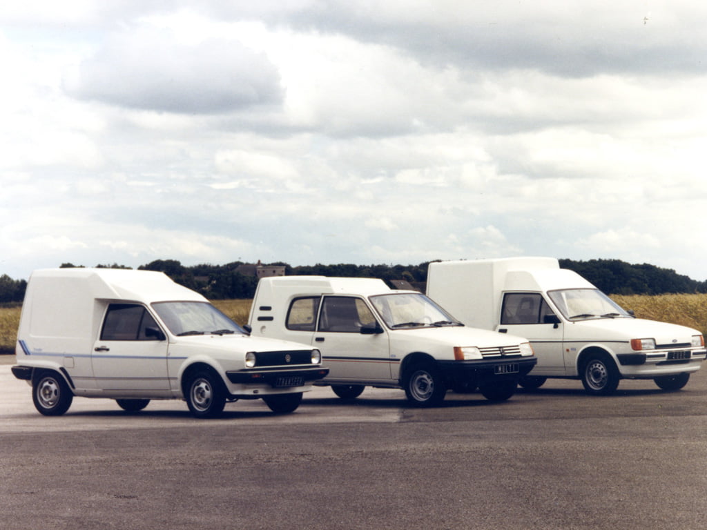 Volkswagen Polo Transfer with Peugeot 205 and Ford Fiesta