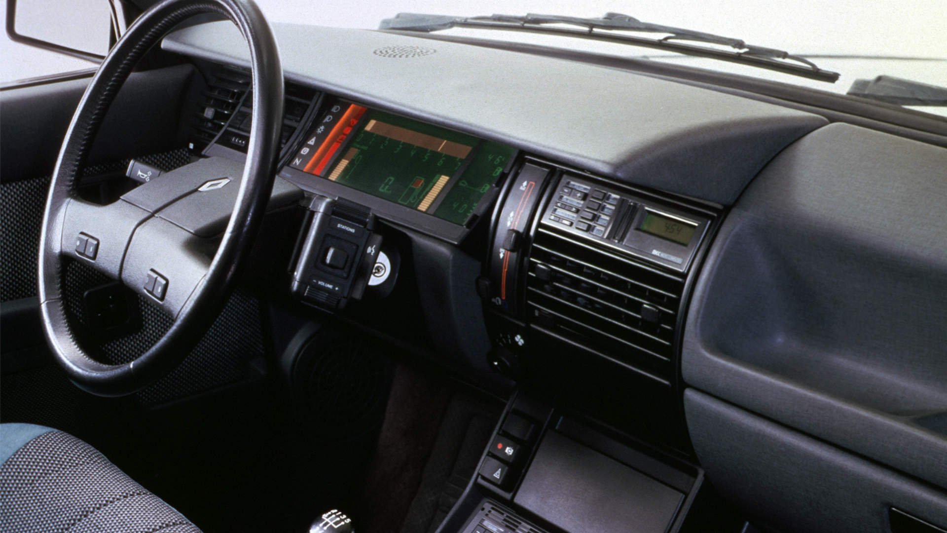 Renault 11 TSE Electronic interior