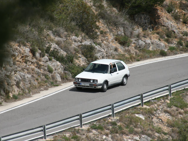 Volkswagen Golf Mk2 in Spain