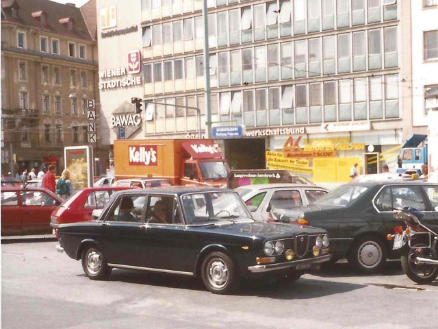 Lancia 2000 Berlina in Innsbruck, circa 1990