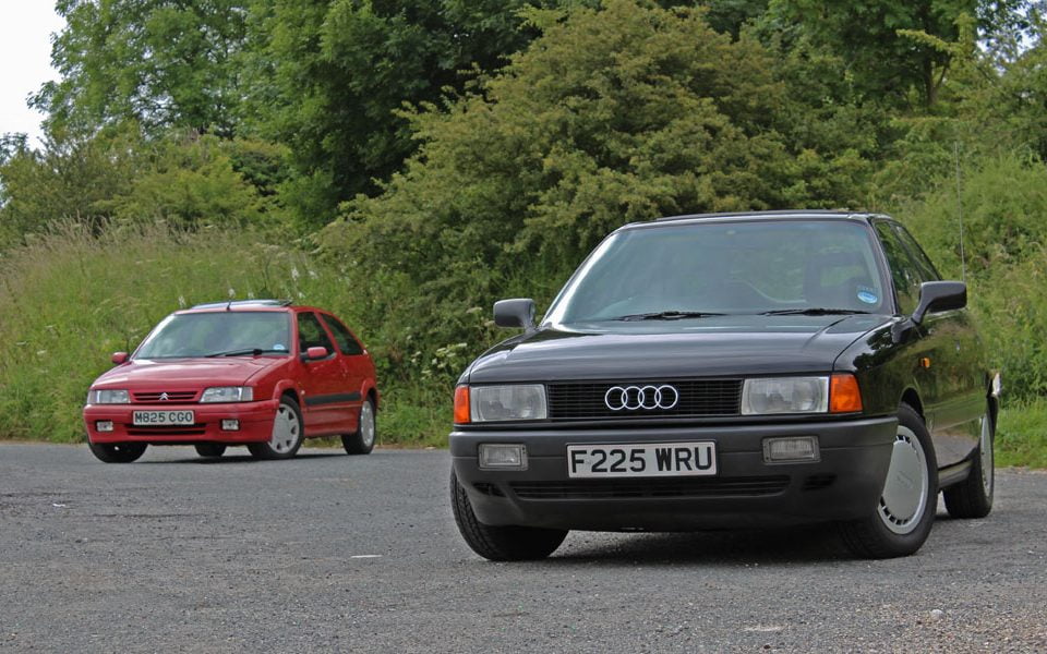 Audi 80 meets Citroen ZX 16v