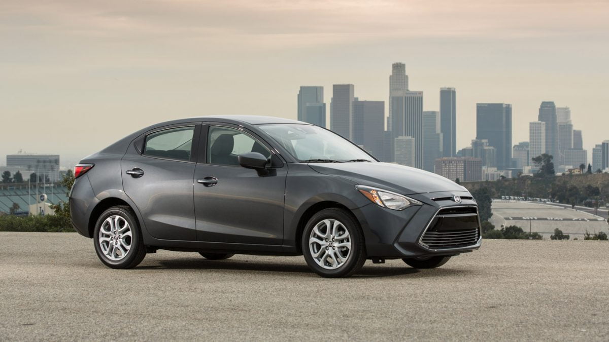 Good lord it's the new Scion iA