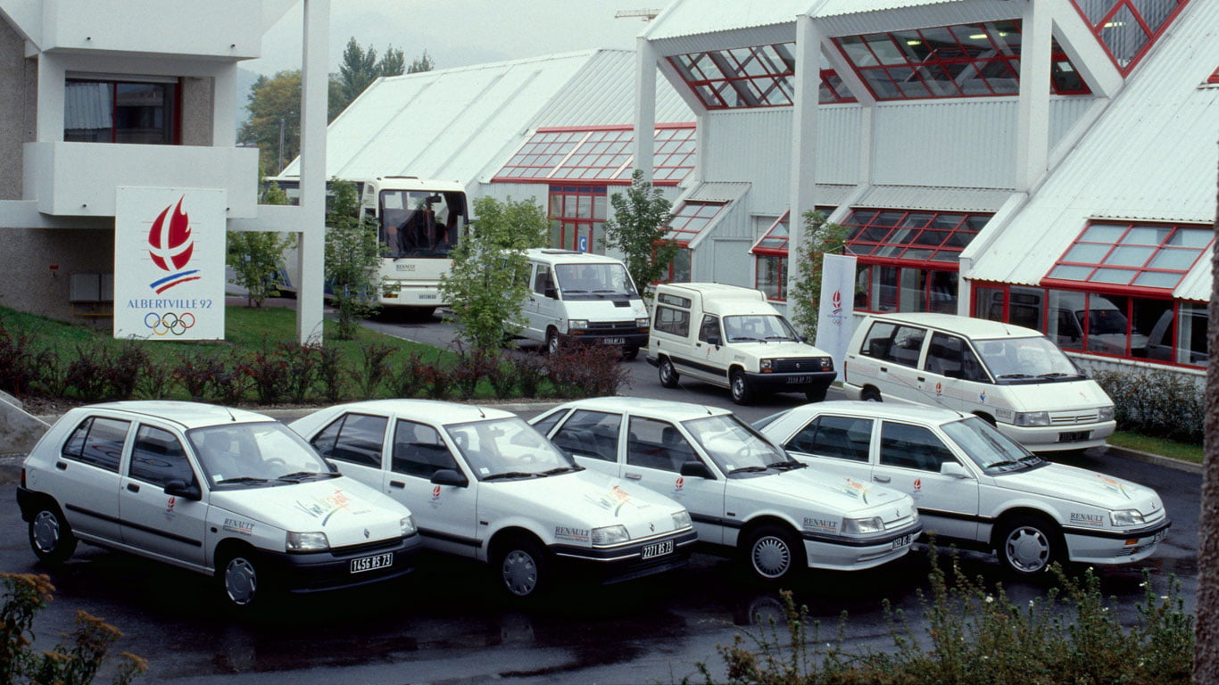 Official cars of Albertville 1992