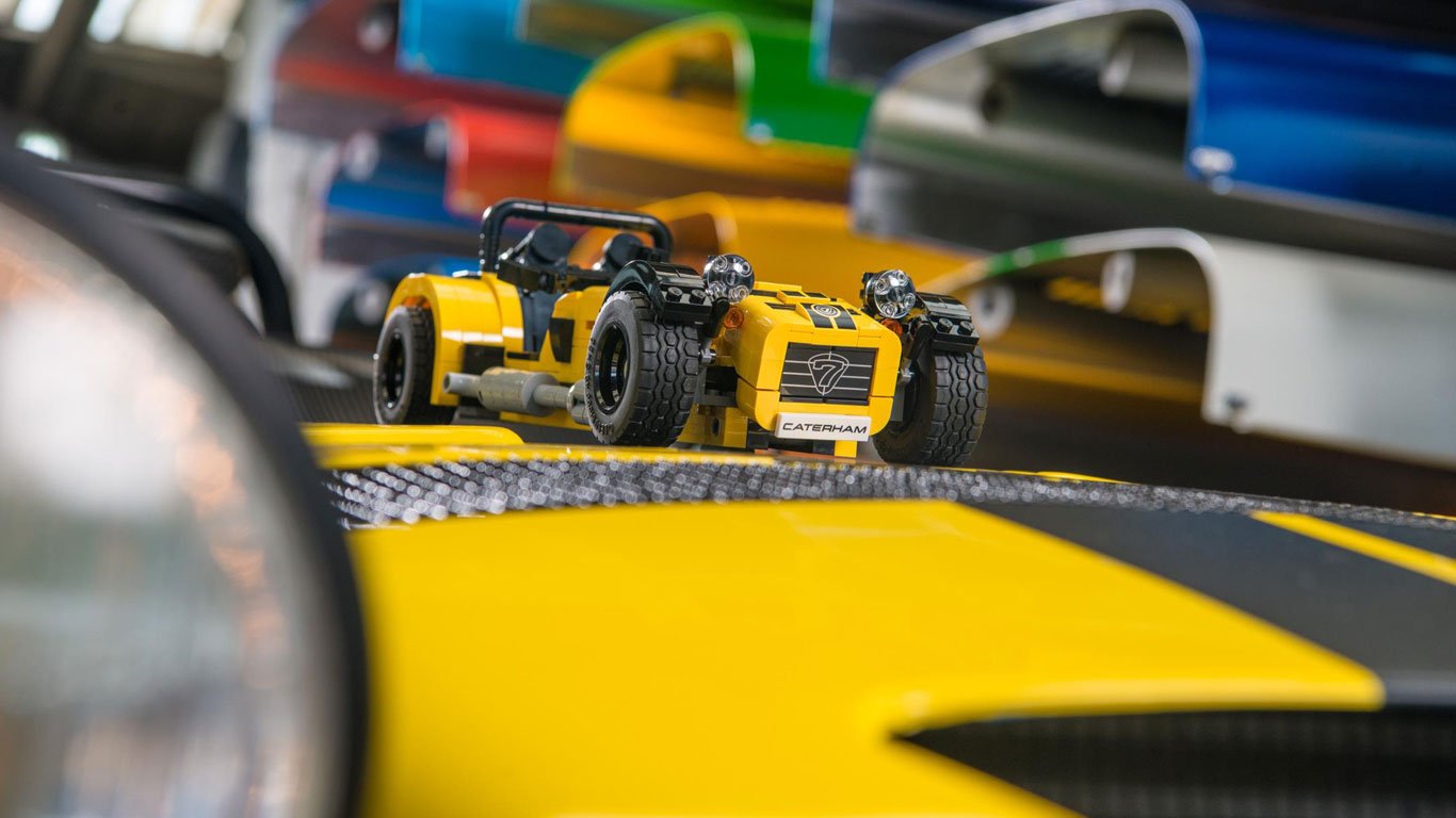 Bricking it: PetrolBlog builds a LEGO Caterham 620R