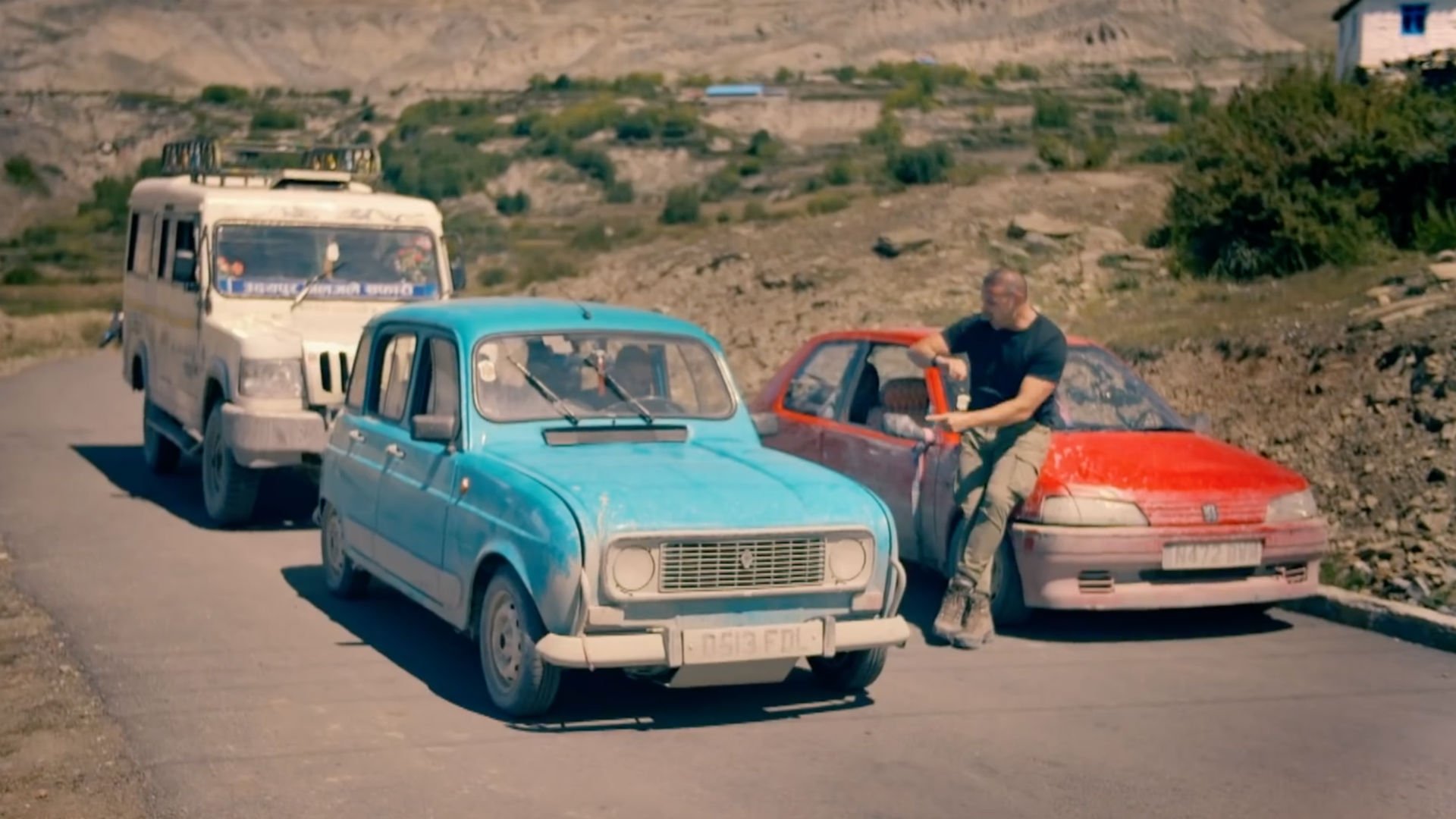 Renault 4 and Peugeot 106 Top Gear Christmas Special