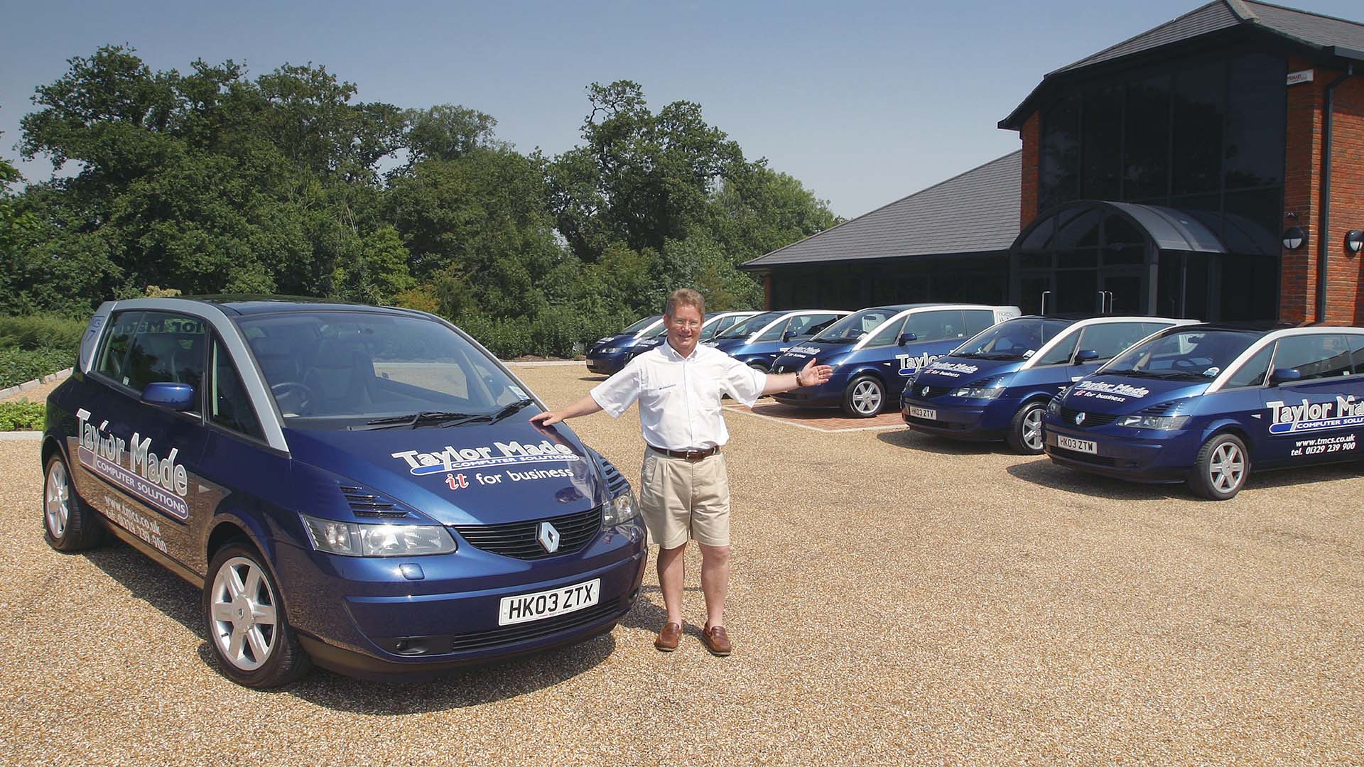 Nigel Taylor and the Renault Avantime fleet