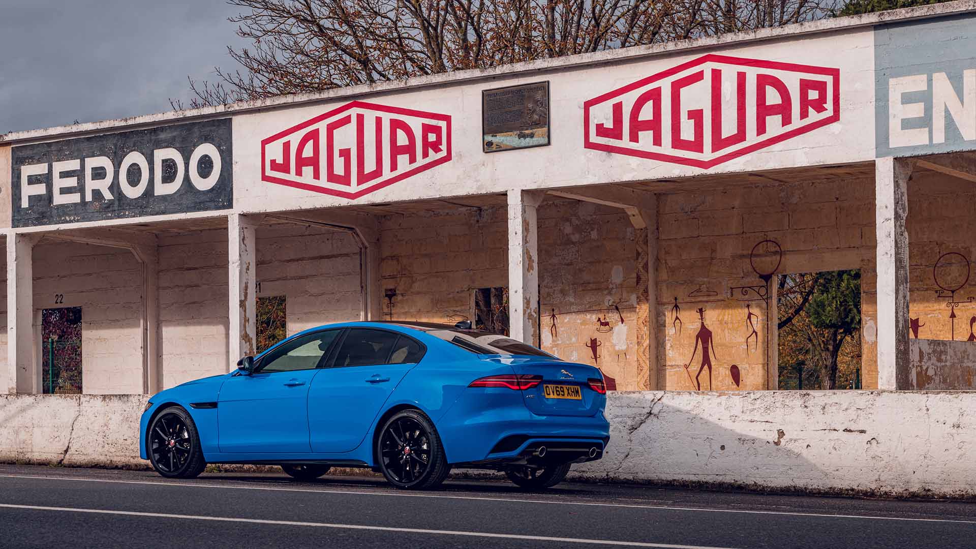 Jaguar XE at Reims