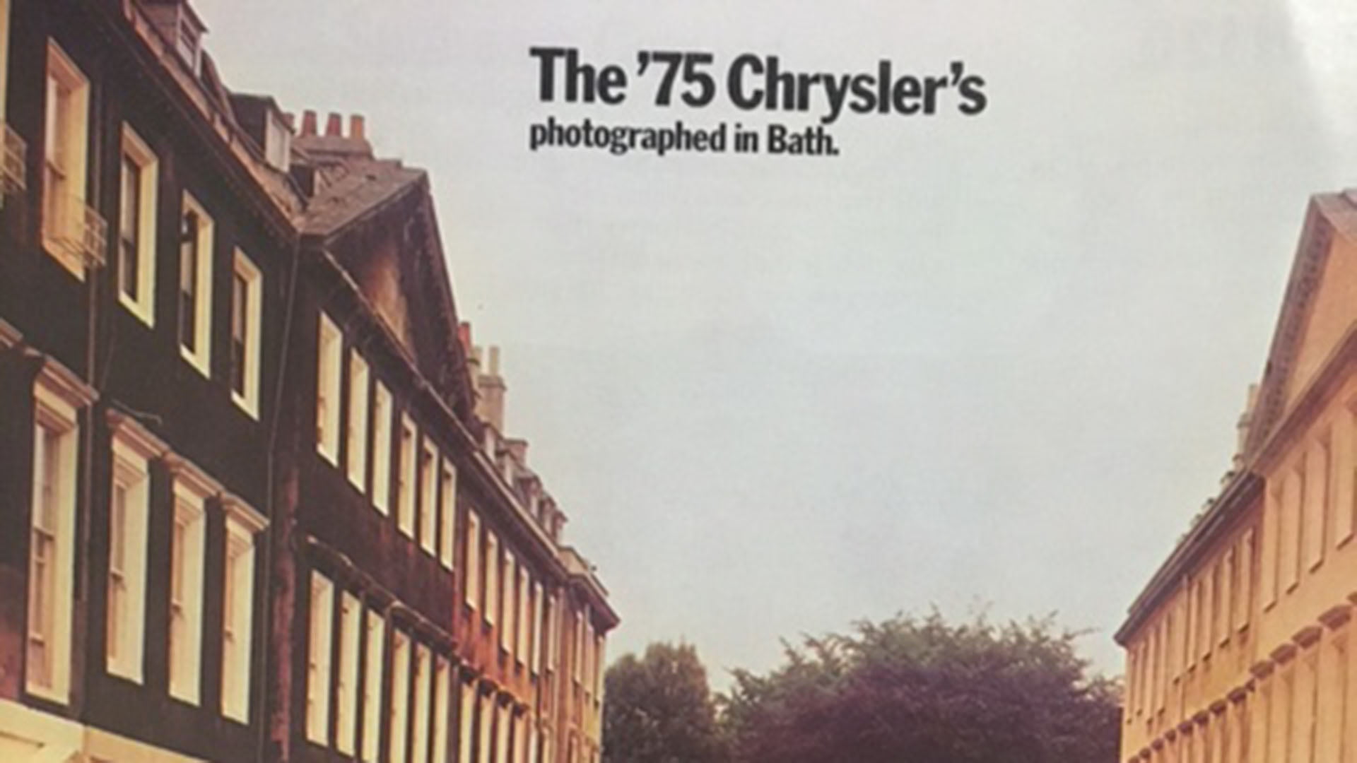 The 75 Chryslers in Bath