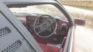 Opel Monza steering wheel
