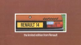 Renault 14 Safrane